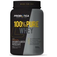Imagem de 100% Pure Whey Pote Chocolate 900G - Probiotica