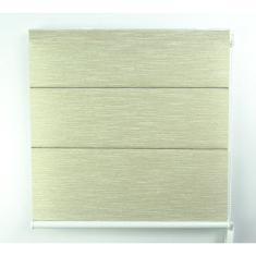 Imagem de Cortina Romana Napoles Translúcido Crisdan 2,20 Largura X 1,80 Altura Bege