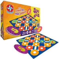 Imagem de Jogo Educativo Infantil de Tabuleiro Some Dez