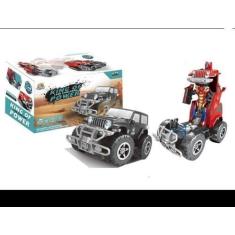 Imagem de Brinquedo Carrinho Caminhonete Vira Robô - Toys