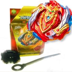 Imagem de Beyblade B-129 Cho-z Achilles C/ Lançador - Flame