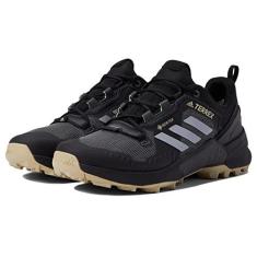 Imagem de adidas Tênis de caminhada feminino Terrex Swift R3 Gore-tex, Core Black/Halo Silver/Dgh Solid Gre, 38