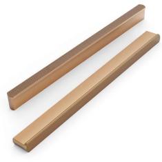 Imagem de 9BUILD Pacote com 10 puxadores de armário bronze champanhe puxadores de armário de 19,5 centímetros puxadores de armário de cozinha para armários puxadores de cômoda champanhe puxadores de cozinha