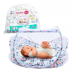 Imagem de Berço Portátil Mosquiteiro Colchão Tenda Dobrável- GutaGuti