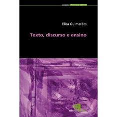 Imagem de Texto, Discurso e Ensino - Guimaraes, Elisa - 9788572444415
