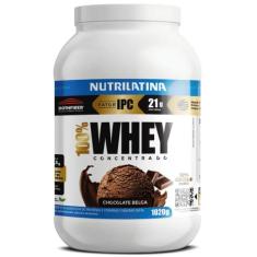 Imagem de Whey Protein 100% Chocolate Nutrilatina