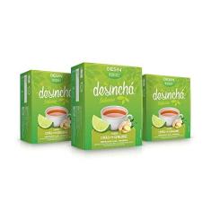 Imagem de Kit 03 Desinchá Limão com Gengibre