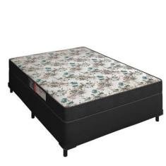 Imagem de Cama Box Casal + Colchão Portobel Veneza D33 60X138x188