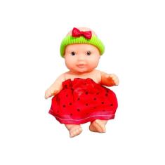 Imagem de Boneca Bebê Collection Mc Bee Mini Babies Cheirinho Morango