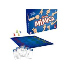 Imagem de Jogo Tabuleiro Brincando Mimica Brinquedo Diversão Familia - Pais e fi