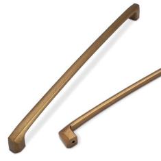 Imagem de COTYKILEY Pacote com 6 puxadores de armário de cozinha de latão antigo 12,5 polegadas (320 mm) Puxadores de armário de cozinha vintage puxadores de gaveta puxadores de gaveta puxadores de gaveta