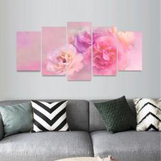 Imagem de Quadro decorativo Floral Natureza Pétala s Quarto Sala