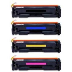 Imagem de Kit 4 Toner Compatível Cf500x Cf501x Cf502x Cf503x M280nw M281FDN M254dw