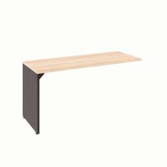 Imagem de mesa dinâmica shelf calvi e preta 150 cm
