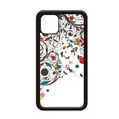Imagem de Arte moderna ilustração de flores plantas para iPhone 12 Pro Max capa para Apple Mini Mobile Case Shell
