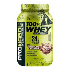 Imagem de Whey 100% Concentrado Chocolate Ice Cream Pote 900G - Pronabol