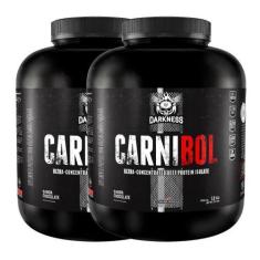 Imagem de Combo 2X Suplemento Em Po Darkness Integralmedica Proteina Da Carne Ca