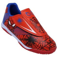 Imagem de Chuteira Futsal Marvel Dray Homem Aranha Spider Man Infantil