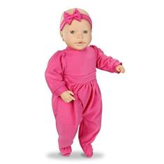 Imagem de Boneca New Bebê Mania Xixi Roma Jensen Branca