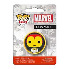 Imagem de Funko Pop Pins: boneco de ação do Homem de Ferro da Marvel