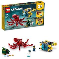Imagem de Lego Creator 3 Em 1 Missão Do Tesouro Submarino, 31130