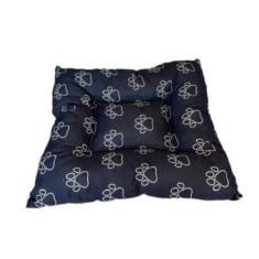 Imagem de Cama Quadrada Lavável Caminha Cachorro Porte Pequeno Macho - Pet
