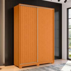 Imagem de guarda-roupa solteiro friz flex 2 pt 3 gv cinamomo e off white