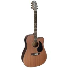 Imagem de Violao Folk Giannini Gf 1D Ceq Cutaway  Ws - Walnut Satin