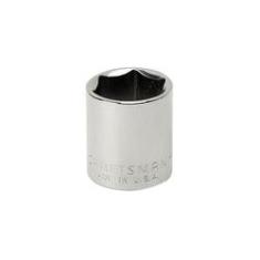 Imagem de Soquete Curto 12mm, 6 Pontas, Encaixe 1/4 - 43513 - Craftsman