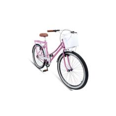 Imagem de Bicicleta Caiçara Beach Brisa Aro 26 Vintage Retro Ceci Antiga Rosa -