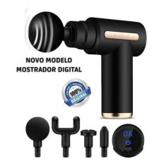Imagem de Massageador Elétrico Digital Portátil Muscular Relaxamento Com 6 Veloc