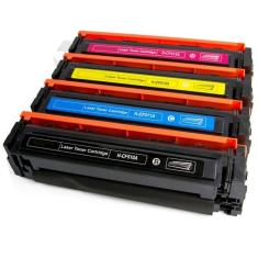 Imagem de Kit 4 Toner Compatível Cf510a Cf511a Cf512a Cf513a M181 M154