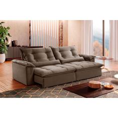 Imagem de Sofá Retrátil e Reclinável Apolo 1,80m 02 Lugares Mola Ensacada txr