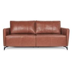 Imagem de Sofa Fixo Decorativo 2 Lugares 180cm Picasso Marrom