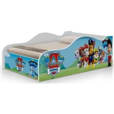 Imagem de Cama Infantil Com Proteção Lateral Para Quarto Menino - Frausto