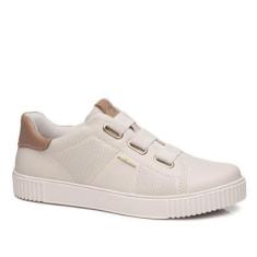 Imagem de Tênis Pegada Feminino em Couro Off White 219022-02-Feminino