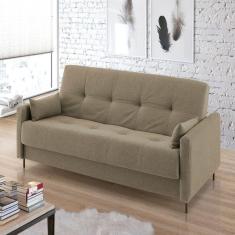 Imagem de Sofá Cama Jazz 2 Lugares 195cm X 90cm X 90cm Bege