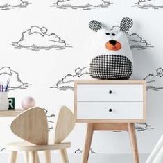 Imagem de Papel De Parede Adesivo Infantil Colorir N02029 Rolo 0,58X3M