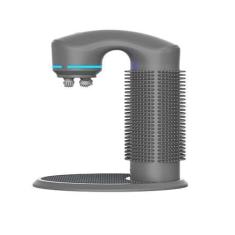 Imagem de Massageador elétrico para cães e gatos, arranhador automático para gatos em ambientes internos, massageador de cabeça de gato, relaxamento do couro cabeludo, três modos, para aliviar a rigidez