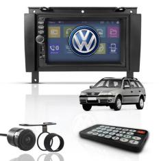 Imagem de Kit Central Multimídia Mp5 2 Din Espelha Dvd Câm Parati G3 - First Opt