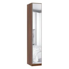 Imagem de Guarda Roupa 1 Porta com espelho 40cm Prime Plus Luciane móveis - Luci