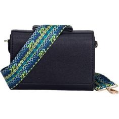 Imagem de Alças de substituição para alça de ombro transversal, alças largas ajustáveis para bolsas de mão – 5 cm