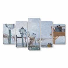 Imagem de Quadro Montmartre Van Gogh Arte Canvas 155X80Cm