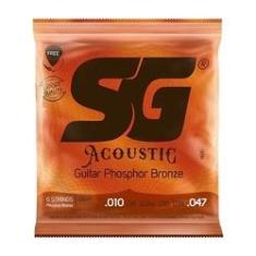 Imagem de Encordoamento Violão Sg Bronze Fosforo 010 6690