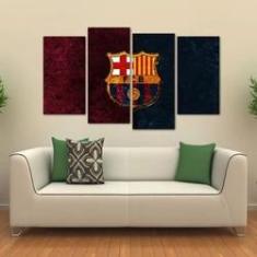 Quadro decorativo Emoldurado Puyol Jogador De Futebol Barcelona