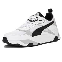 Imagem de Tênis Puma Trinity White Black Light Gray-Unissex