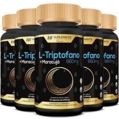 Imagem de 5X L-Triptofano Com Maracuja 860Mg 30Caps Hf Suplements