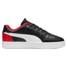 Imagem de PUMA Ferrari Caven 2.0 Tênis masculino, Preto/Branco/Rosso Corsa, 40