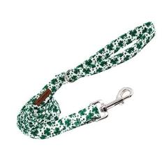 Imagem de Coleira para cachorro MR. CHUBBYFACE Dia de São Patrício, trevo verde, flor ajustável, para cães pequenos, médios e grandes