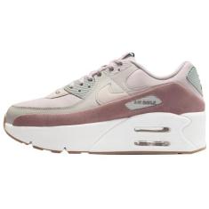 Imagem de Nike Tênis feminino Air Max 90 LV8 (FD4328-100, Sail/Phantom/Orewood Claro/Sail), Minério de ferro leve/pedra-pomes clara/malva fumê, 41